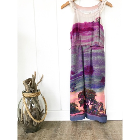 Moulinette Soeurs (Anthro) CUSTOM silk dress - Picture 2 of 5